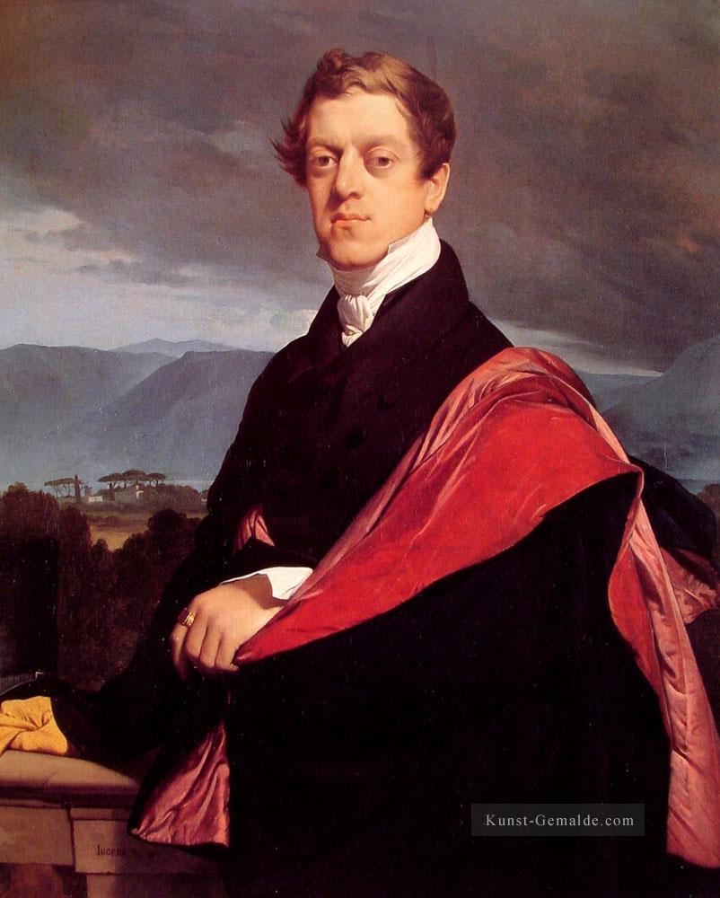 Graf Nikolai Dmitrijewitsch Gouriev neoklassizistisch Jean Auguste Dominique Ingres Ölgemälde